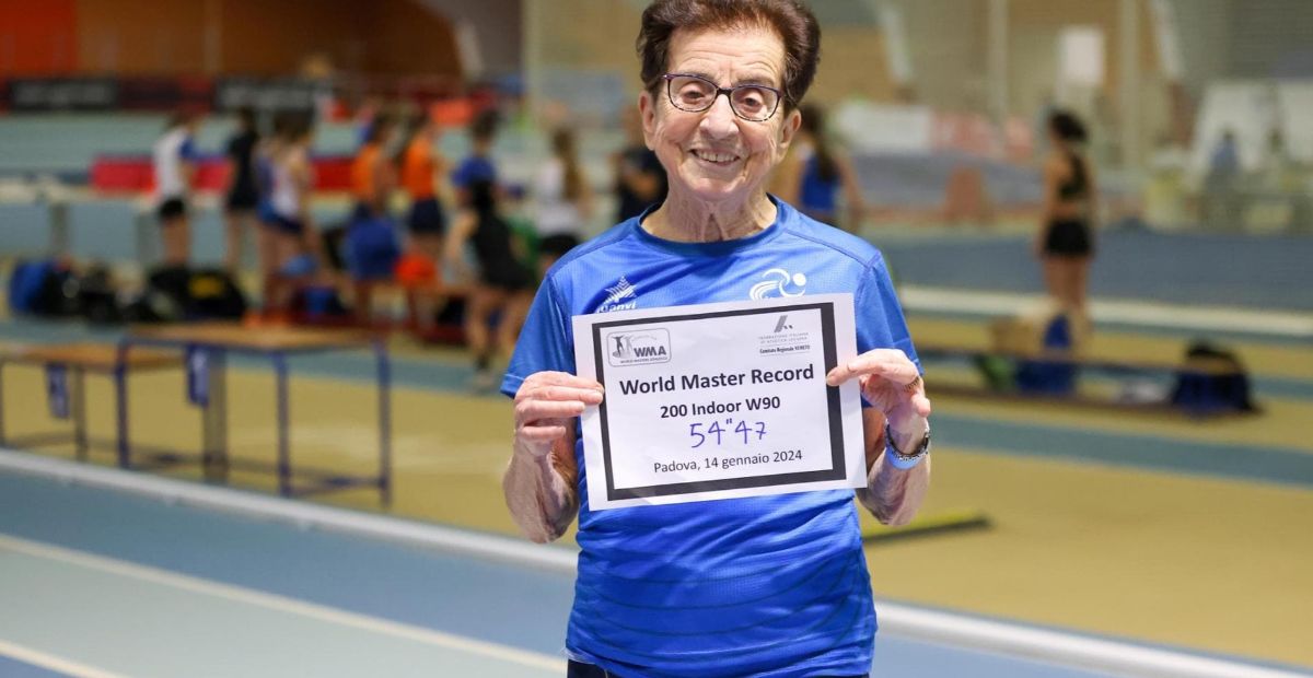 Emma 90 Anni E Non Sentirli Record Mondiale Sui 200 Metri Corre Per