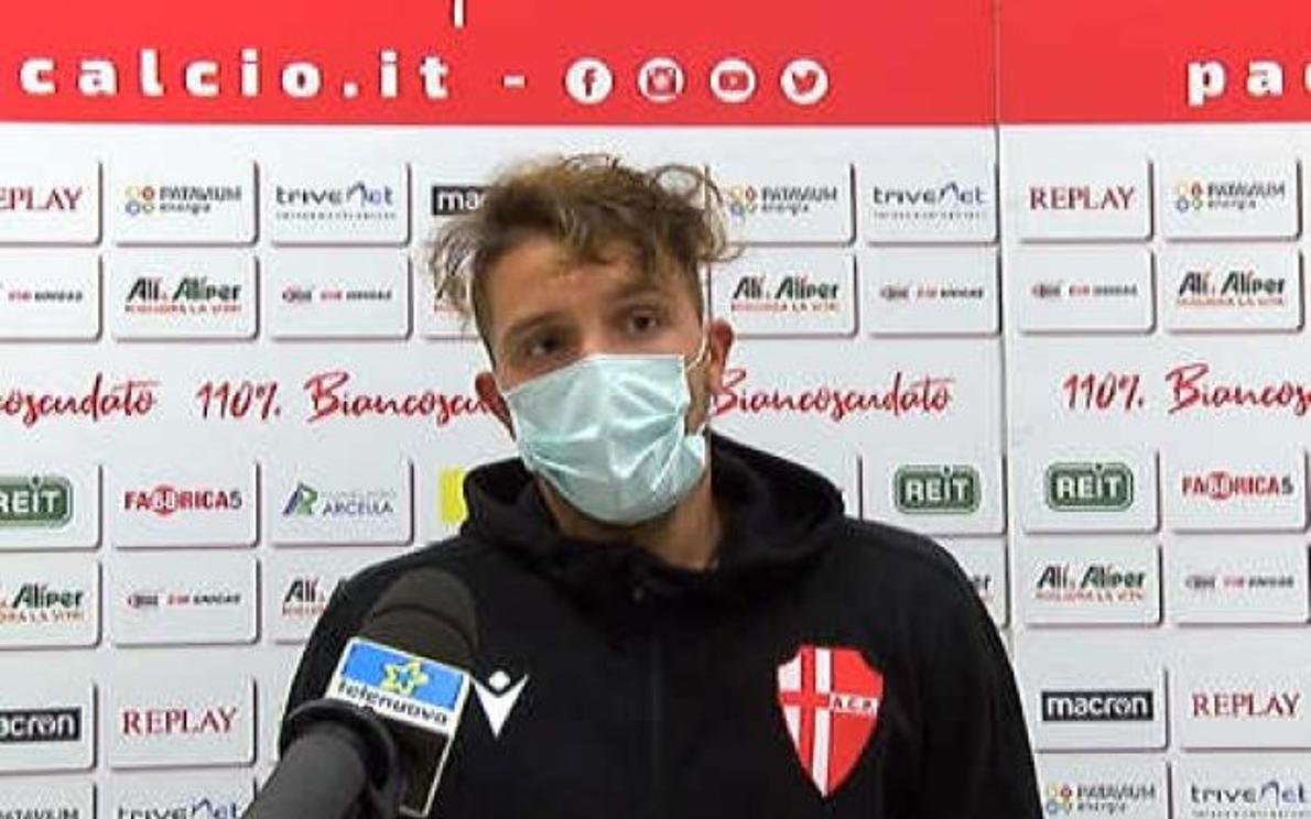 Simone Della Latta centrocampista del Padova
