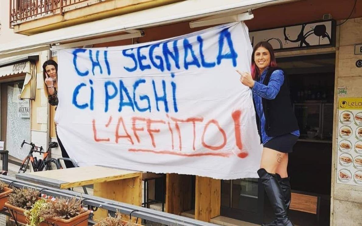 La protesta a Povegliano