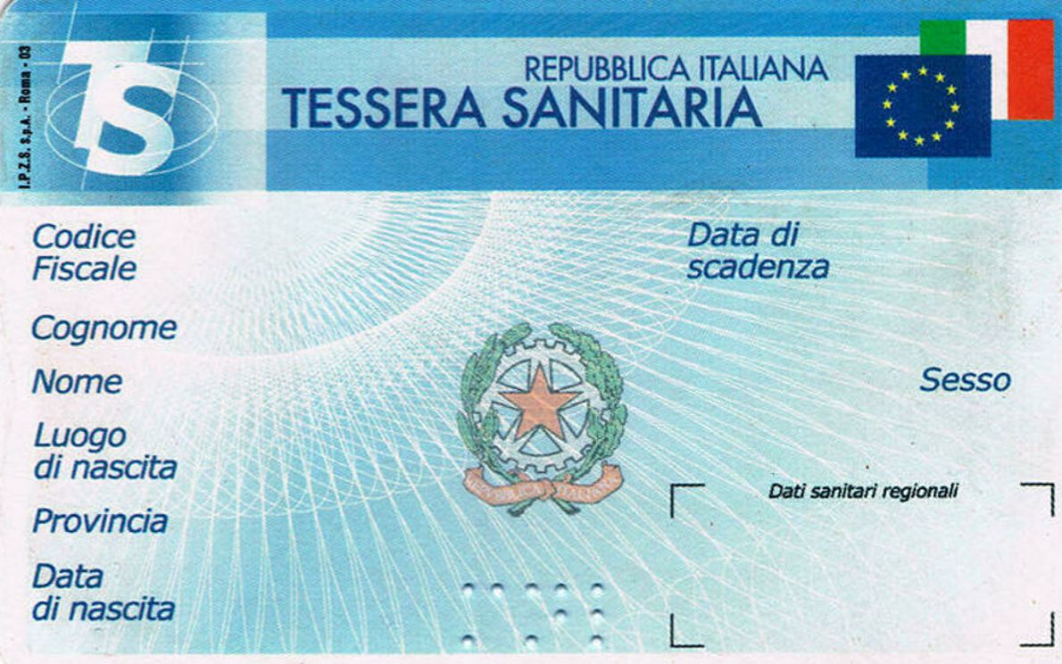 Tesserino sanitario
