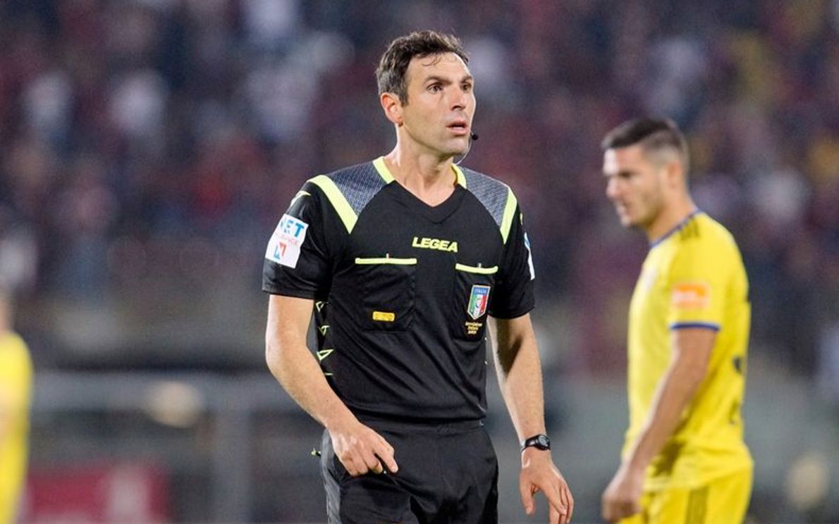 Juan Luca Sacchi, arbitro