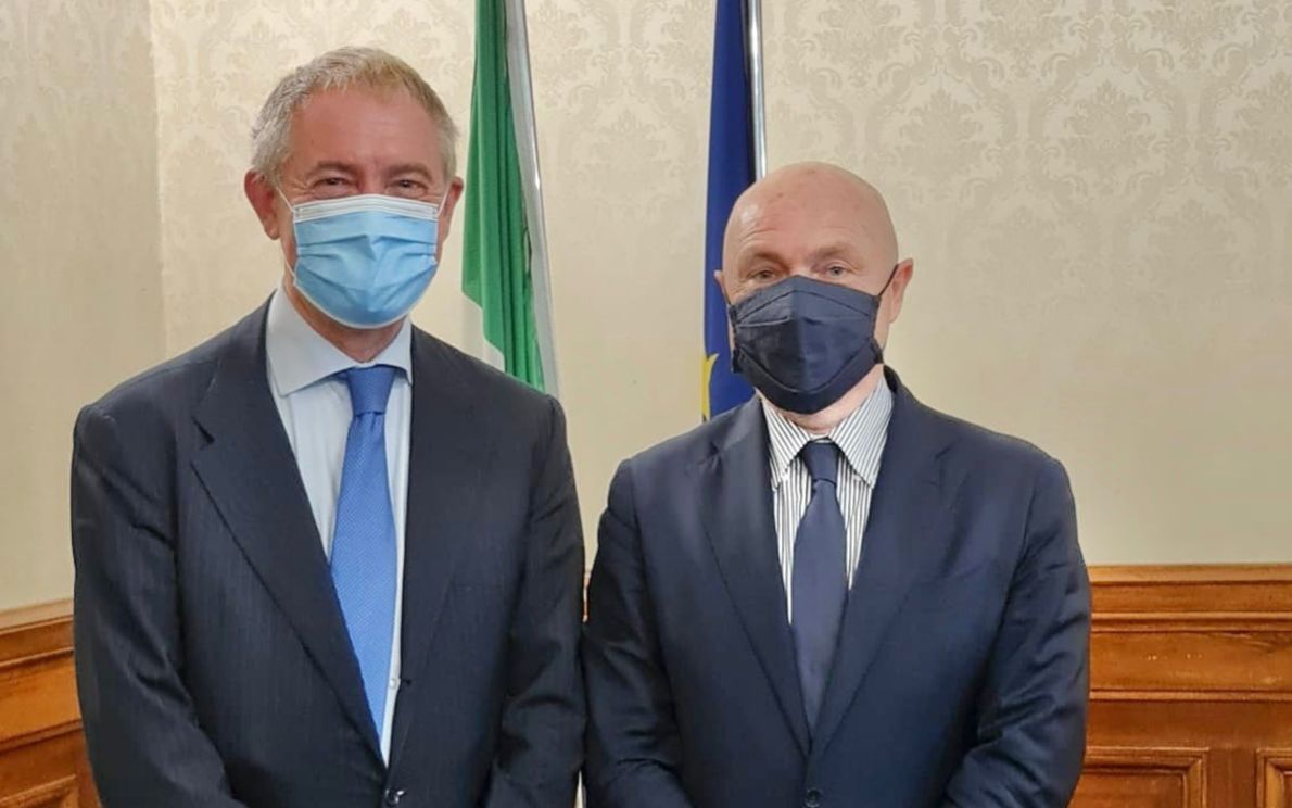 Adolfo Urso e Raffaele Grassi