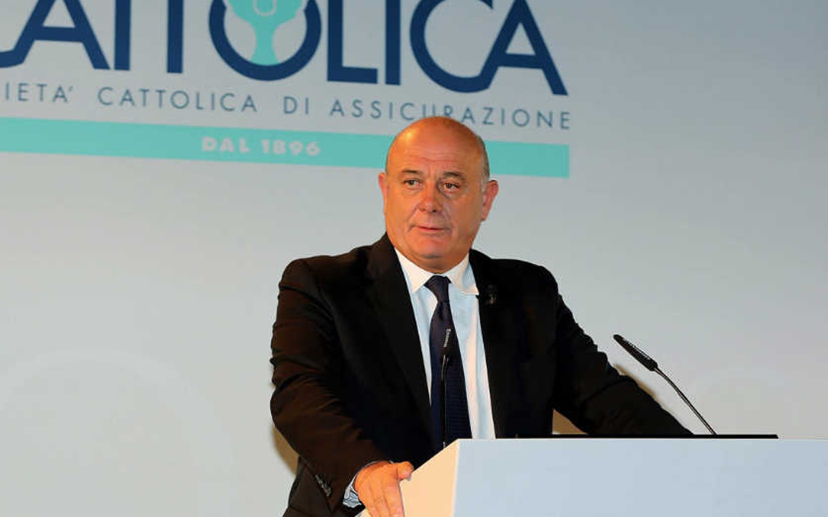 Paolo Bedoni, presidente del Gruppo Cattolica