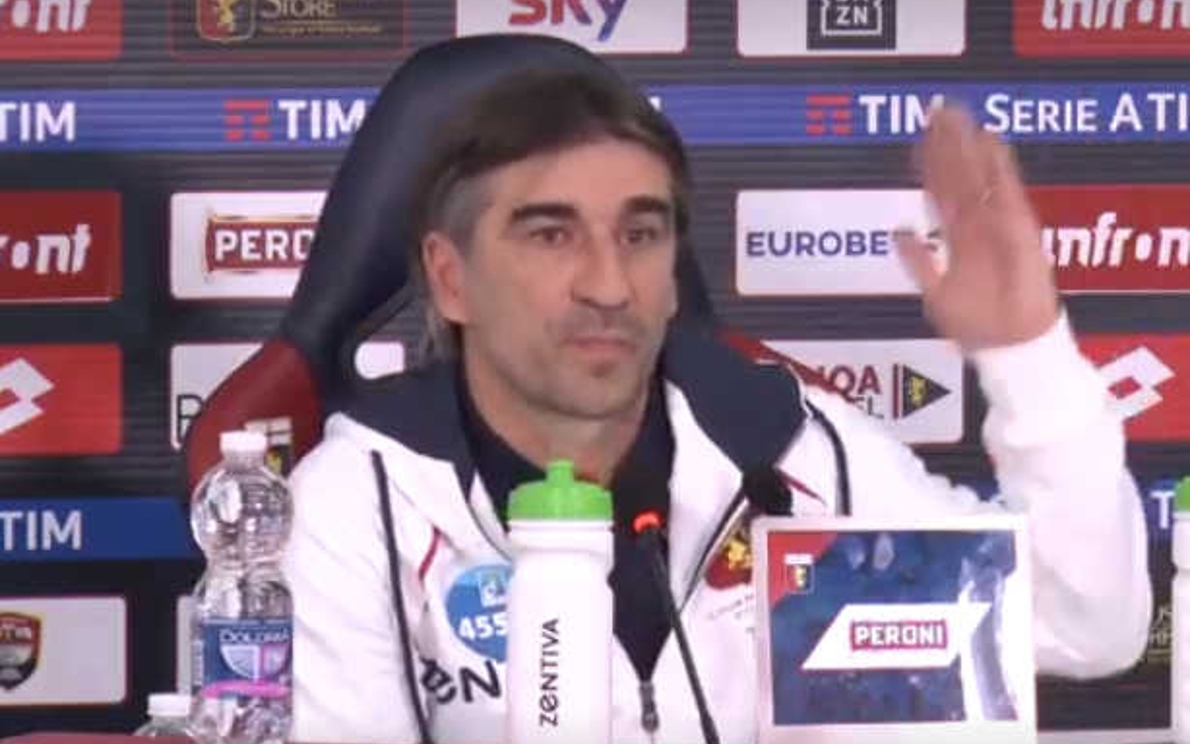 Ivan Juric sbotta in conferenza dopo Genoa-Napoli