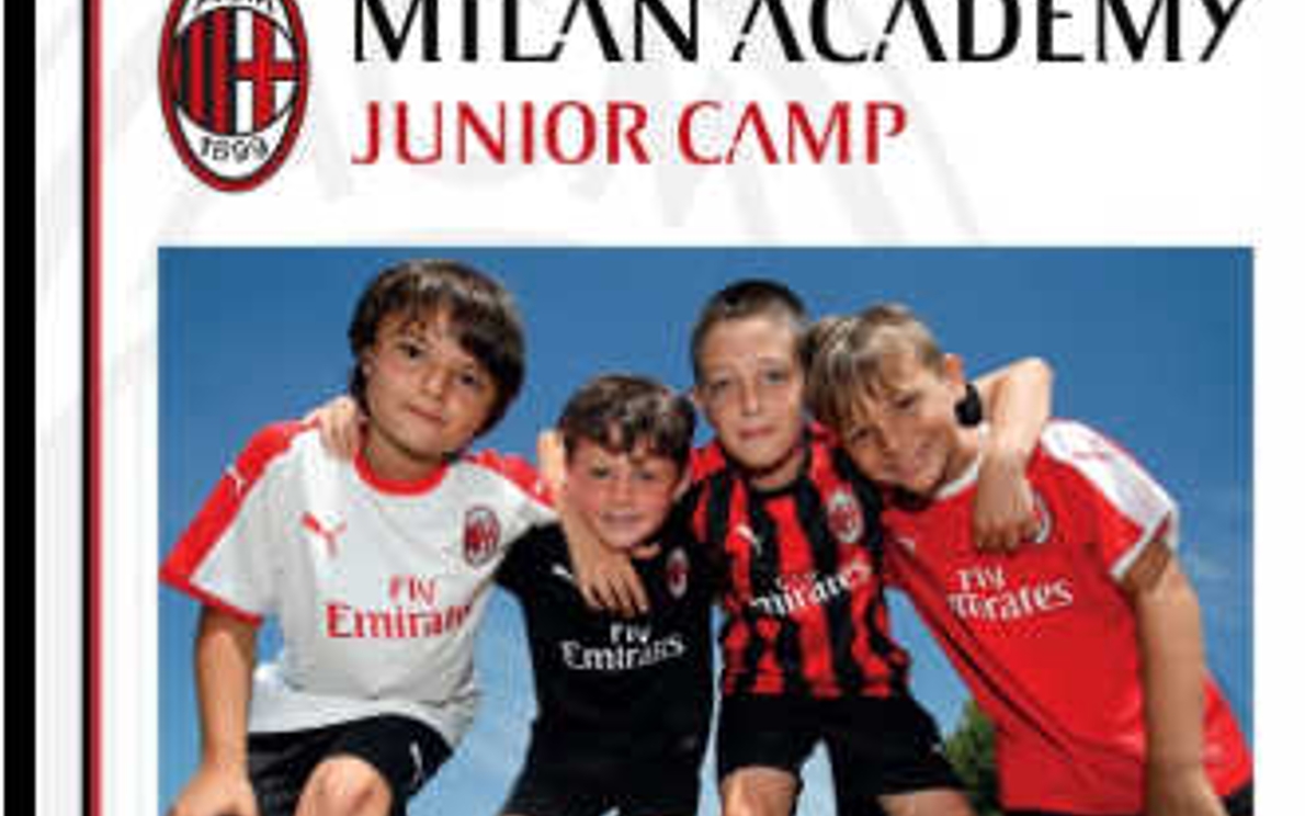 Dal 7 al 13 luglio Junior Milan camp ad Albarella