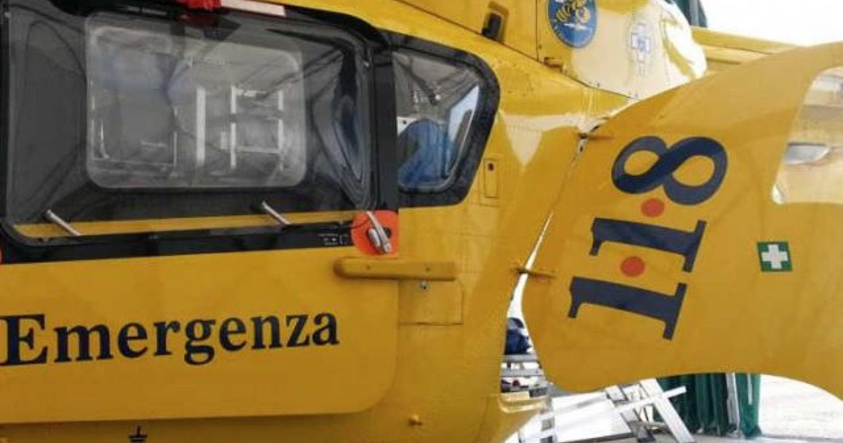 L’elicottero del 118