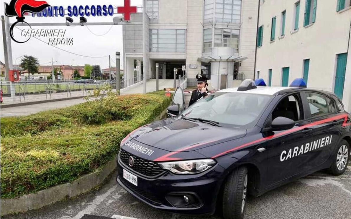 Carabinieri all&#8217;ospedale di Camposampiero
