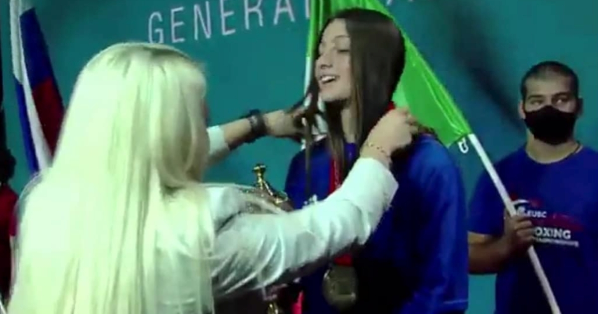 Ginevra Benetazzo sul podio in Georgia