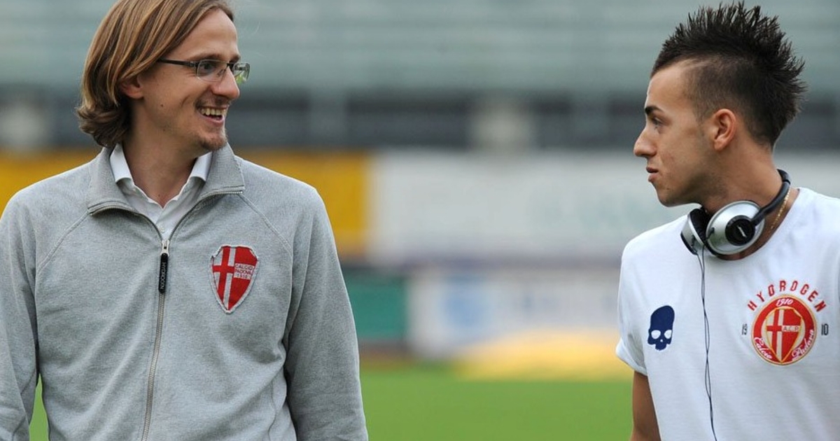 Massimo Candotti e Stephan El Shaarawy