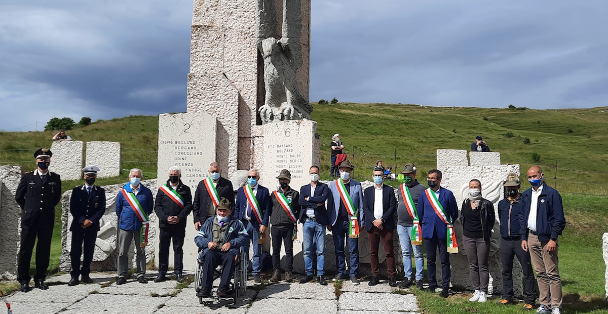 Alpini sul Passo Fittanze