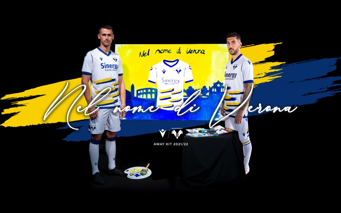 Seconda maglia del Verona