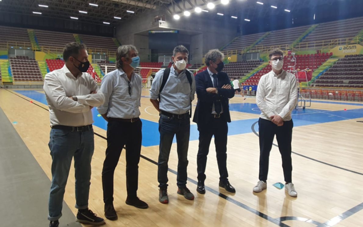 Sopralluogo all’Agsm Forum