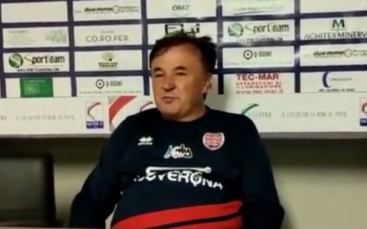 Gigi Fresco in sala stampa