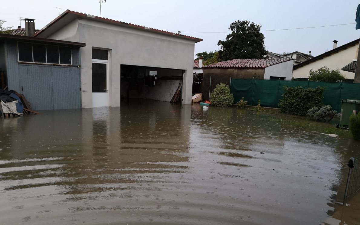 Allagamento in via Montello (Sei di Selvazzano se)