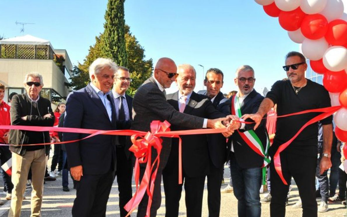 L’inaugurazione di Mantovanello con Setti