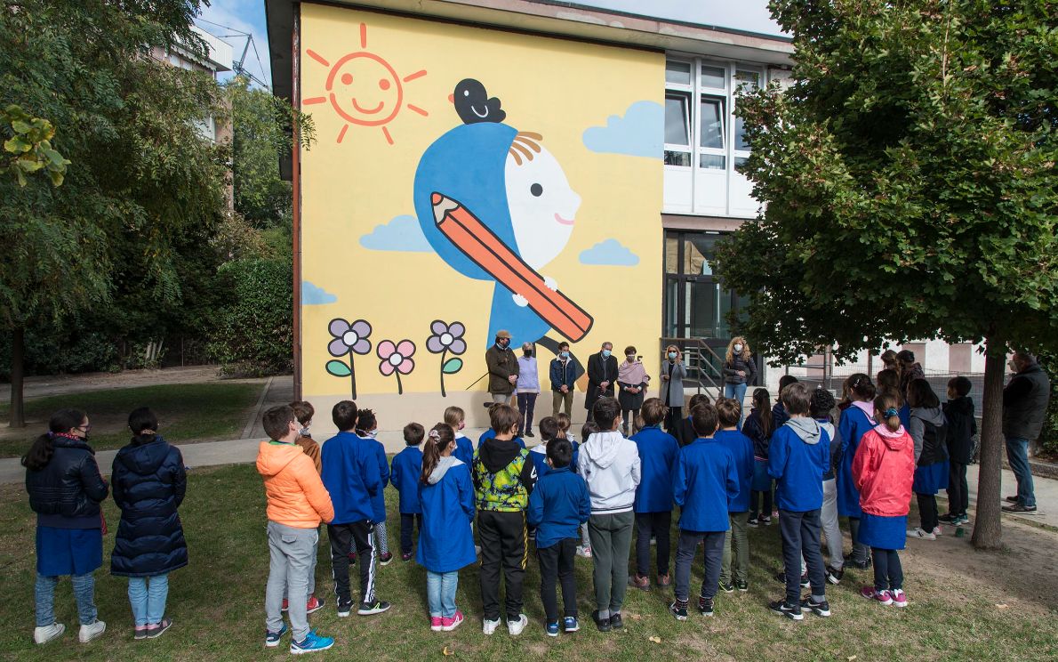 Pastelli Ribelli, murale a Santa Rita