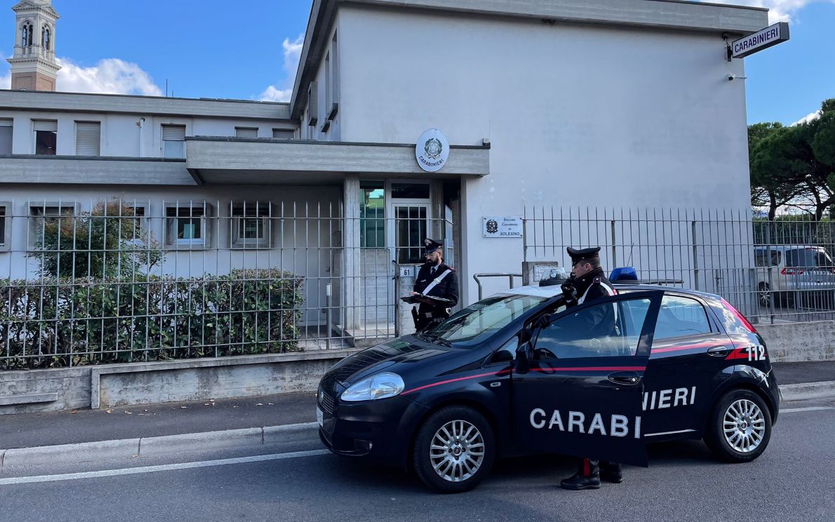 Carabinieri a Solesino
