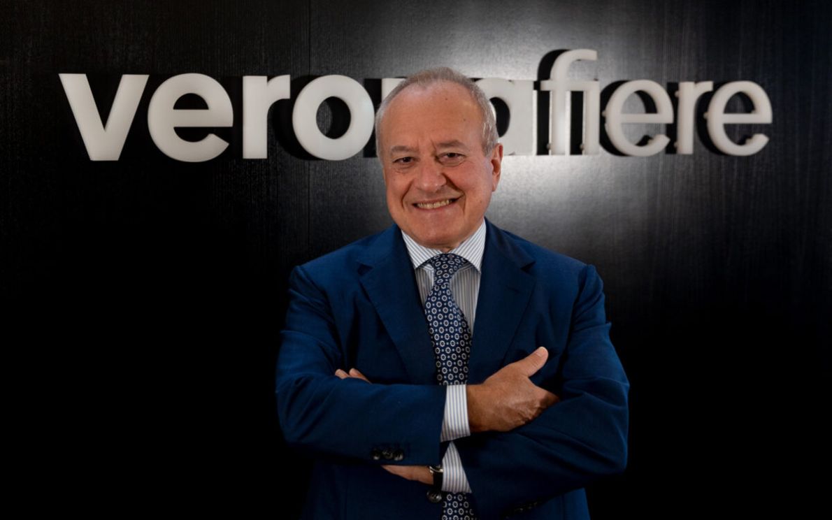 Veronafiere, si conclude il mandato di Giovanni Mantovani alla