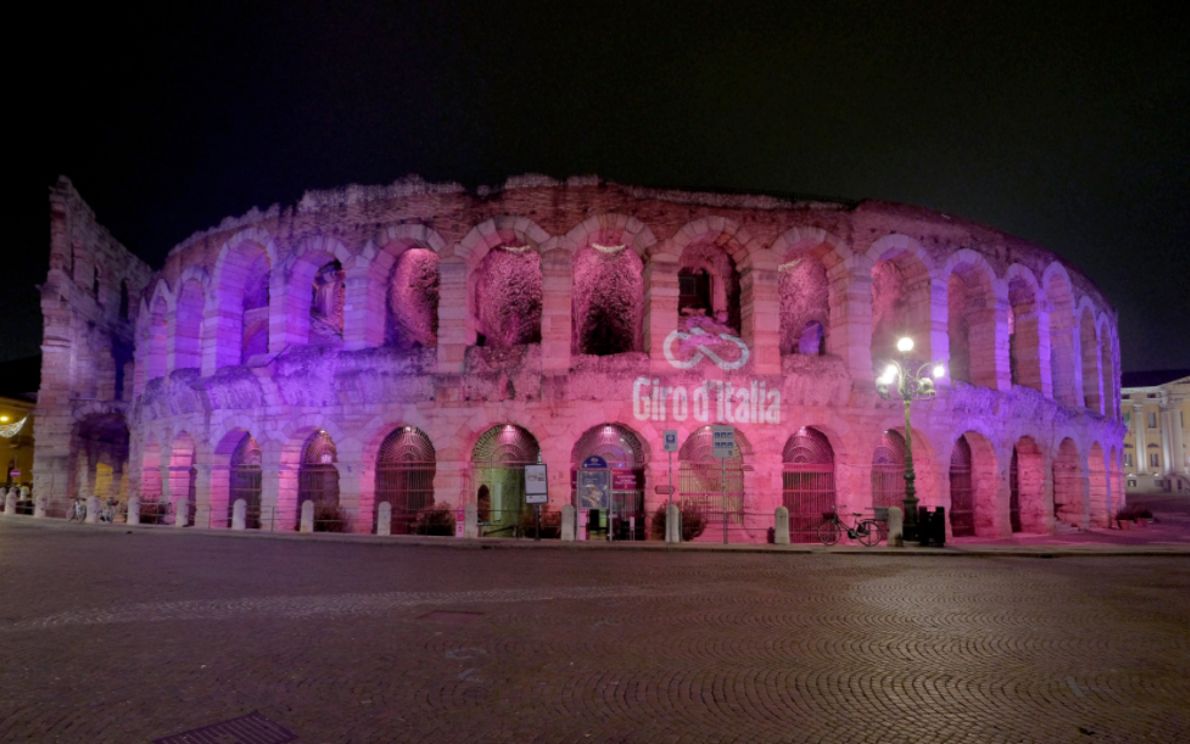 Arena rosa per il Giro d&#8217;Italia