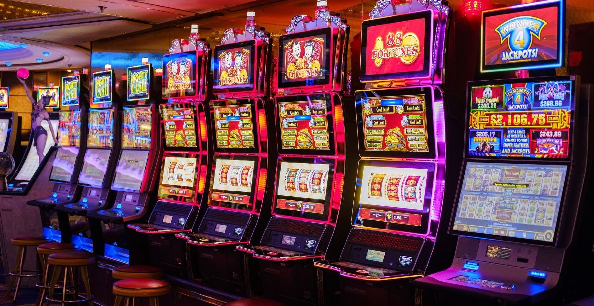 Una sala slot
