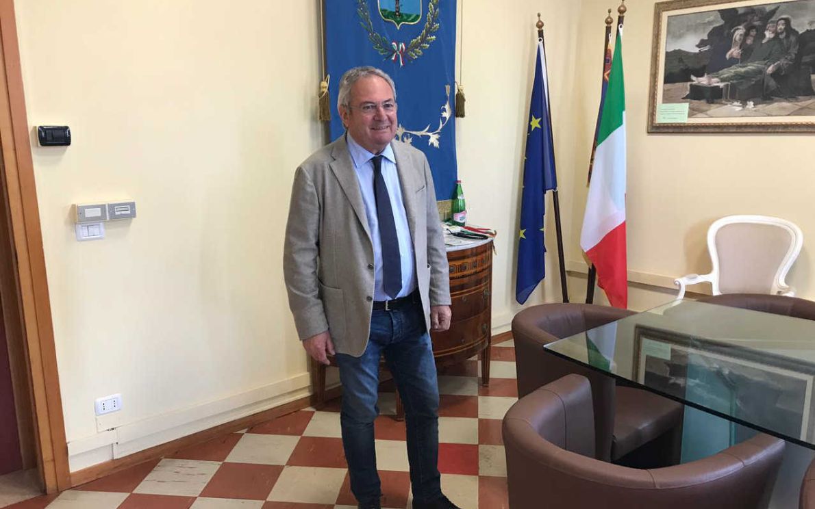 Il sindaco di Bovolone, Emilietto Mirandola