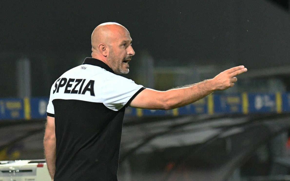 Vincenzo Italiano (foto Andreani &#8211; FB Spezia Calcio)