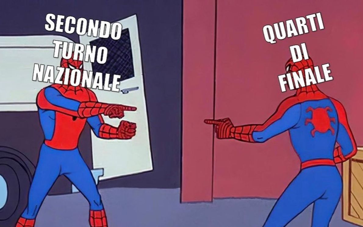 Quarti o secondo turno? (meme Lega Pro)