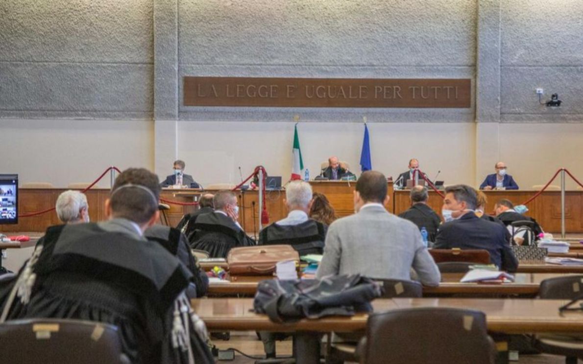 Aula bunker Tribunale Venezia