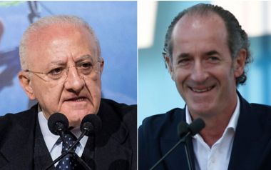 Vincenzo De Luca e Luca Zaia
