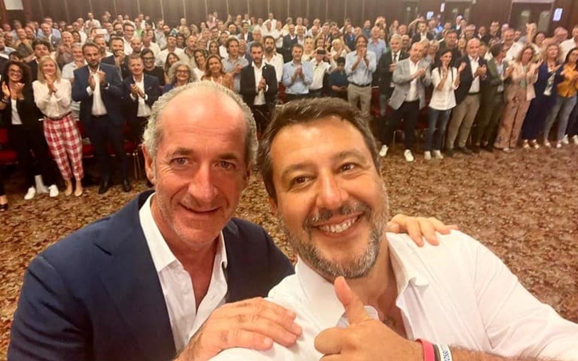 Salvini con Zaia