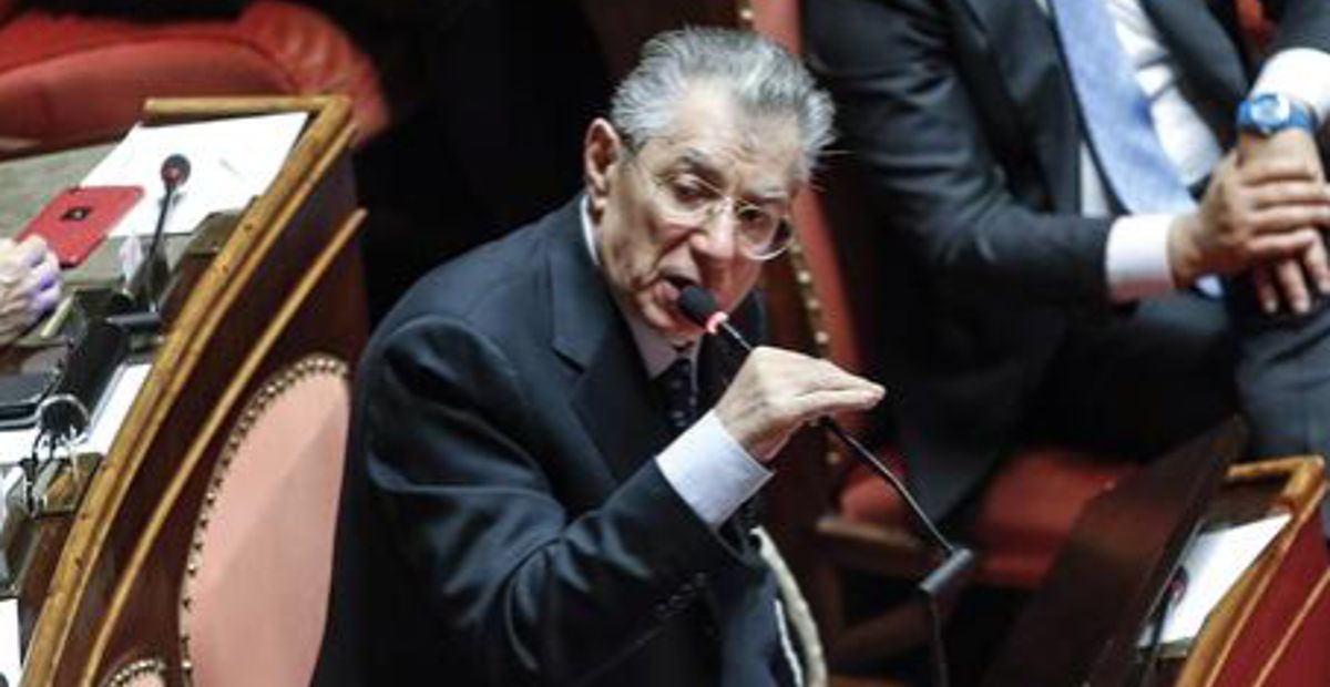 Umberto Bossi (foto Ansa)