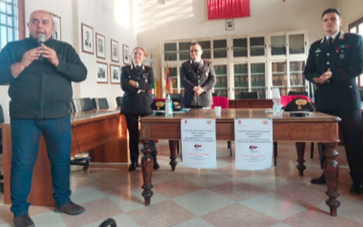 Incontro a Limena con i carabinieri