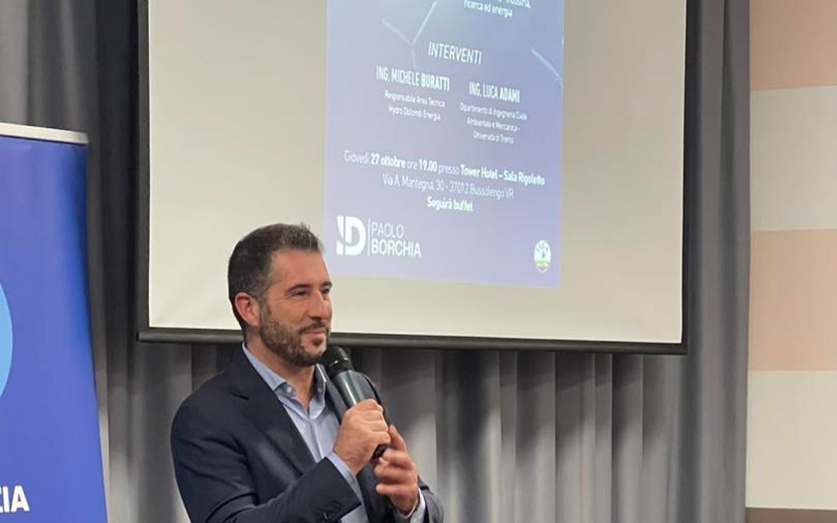 Paolo Borchia al convegno sull’energia