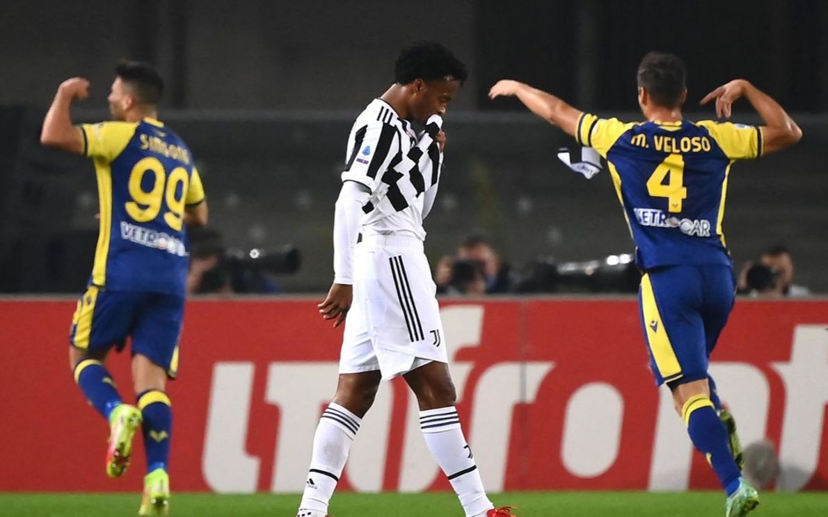 Verona-Juventus 2-1, foto eurosport