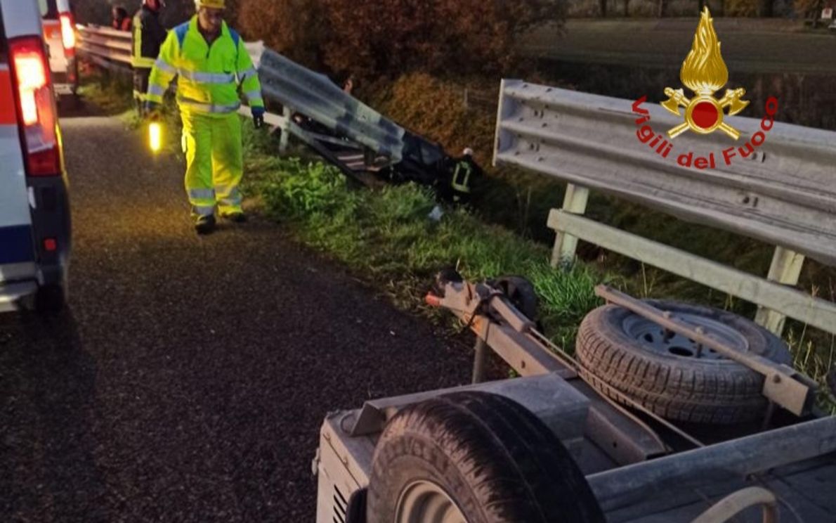 Incidente All’alba In Autostrada Tra Monselice E Boara: 3 I Feriti ...