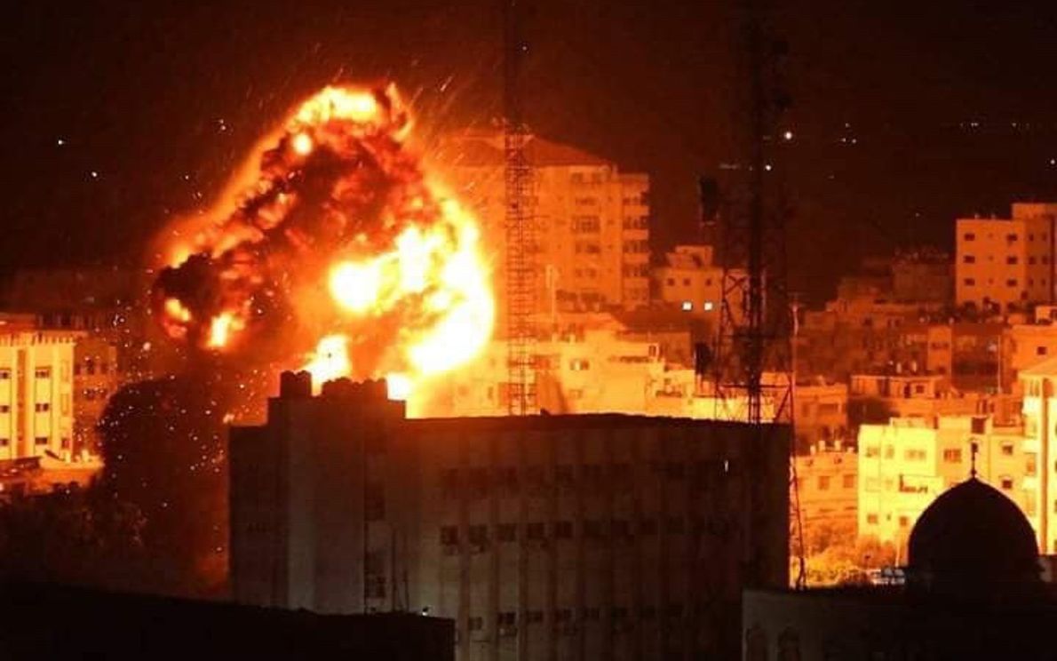 Bombe a Gaza