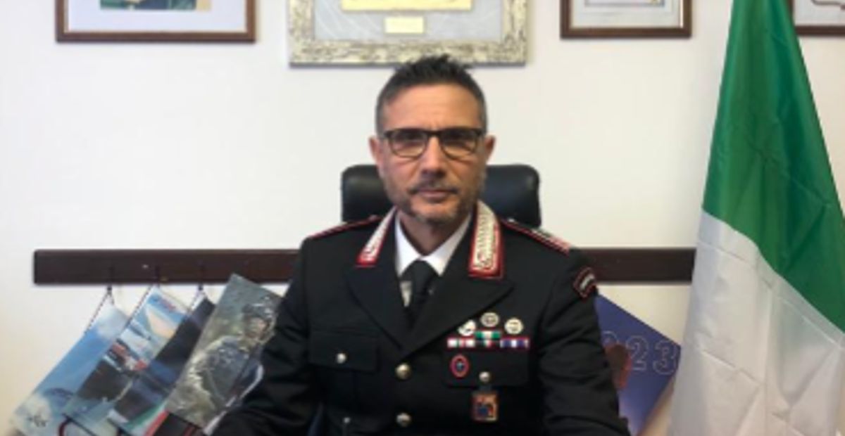 Il Luogotenente Maurizio Giudice Al Comando Della Stazione Carabinieri ...