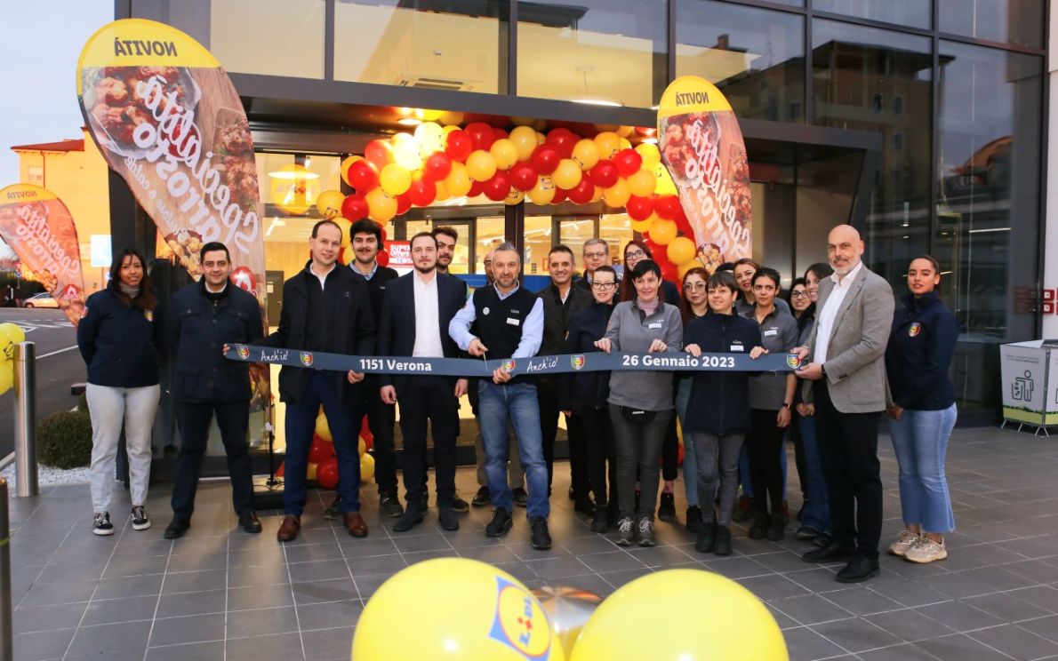 Lidl Verona, inaugurazione