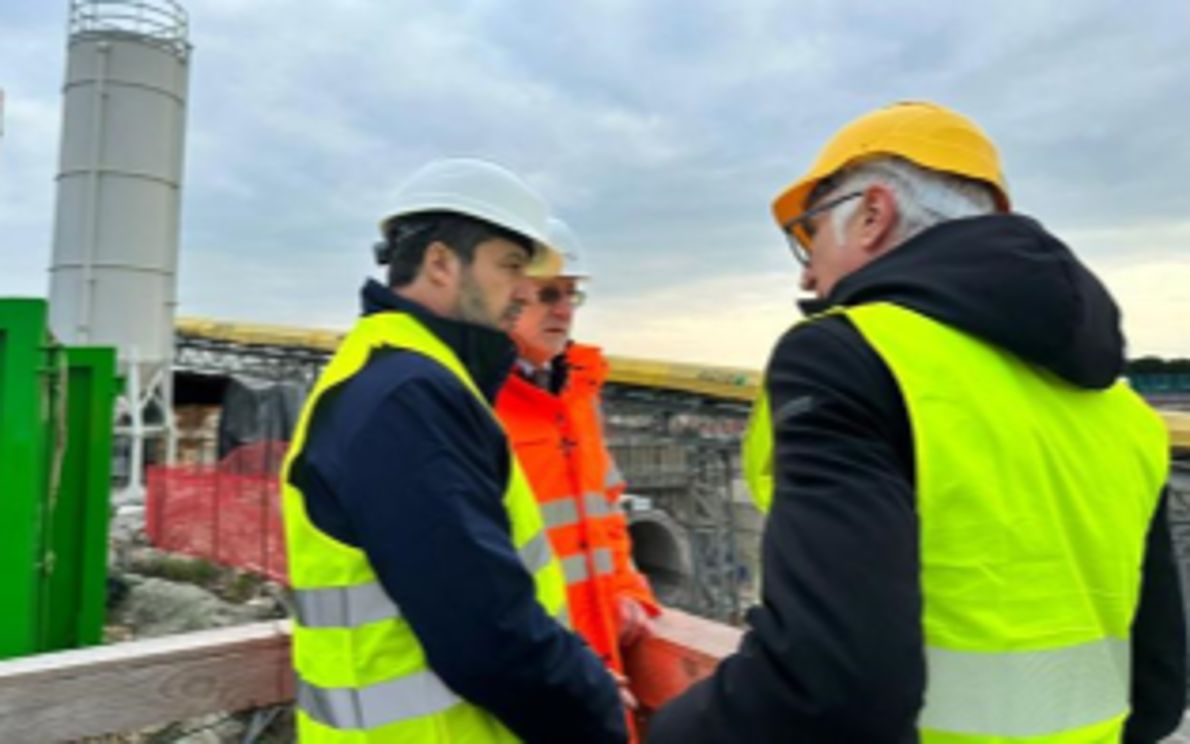 Il Ministro Salvini Al Cantiere TAV Sulla Verona-Brescia Alla Galleria ...