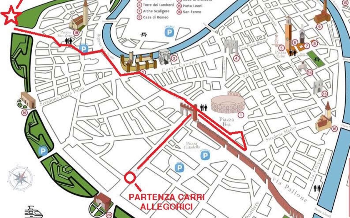 Percorso Carnevale