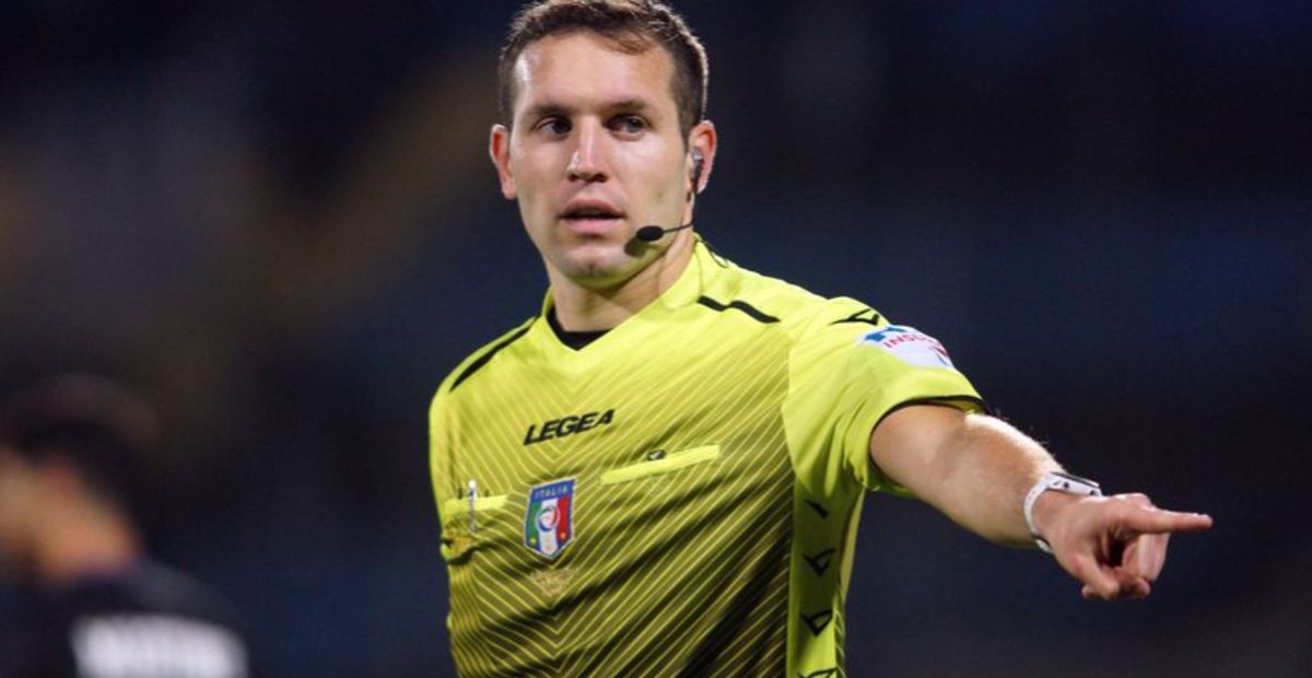 Arbitro Matteo Marcenaro di Genova