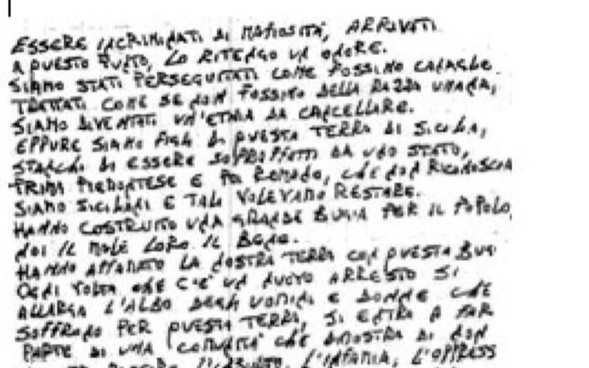 Pizzini Messina Denaro