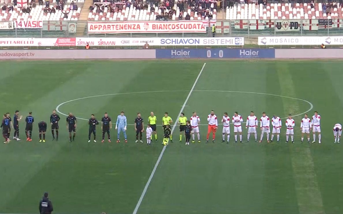 Padova-Piacenza (screen ElevenSports)