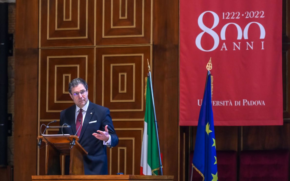 Il professor Andrea Rinaldo