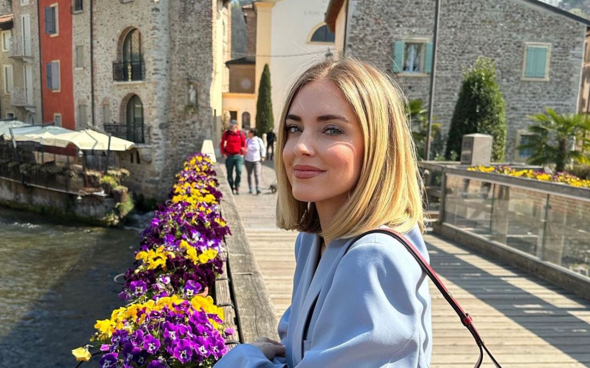 Chiara Ferragni a Borghetto