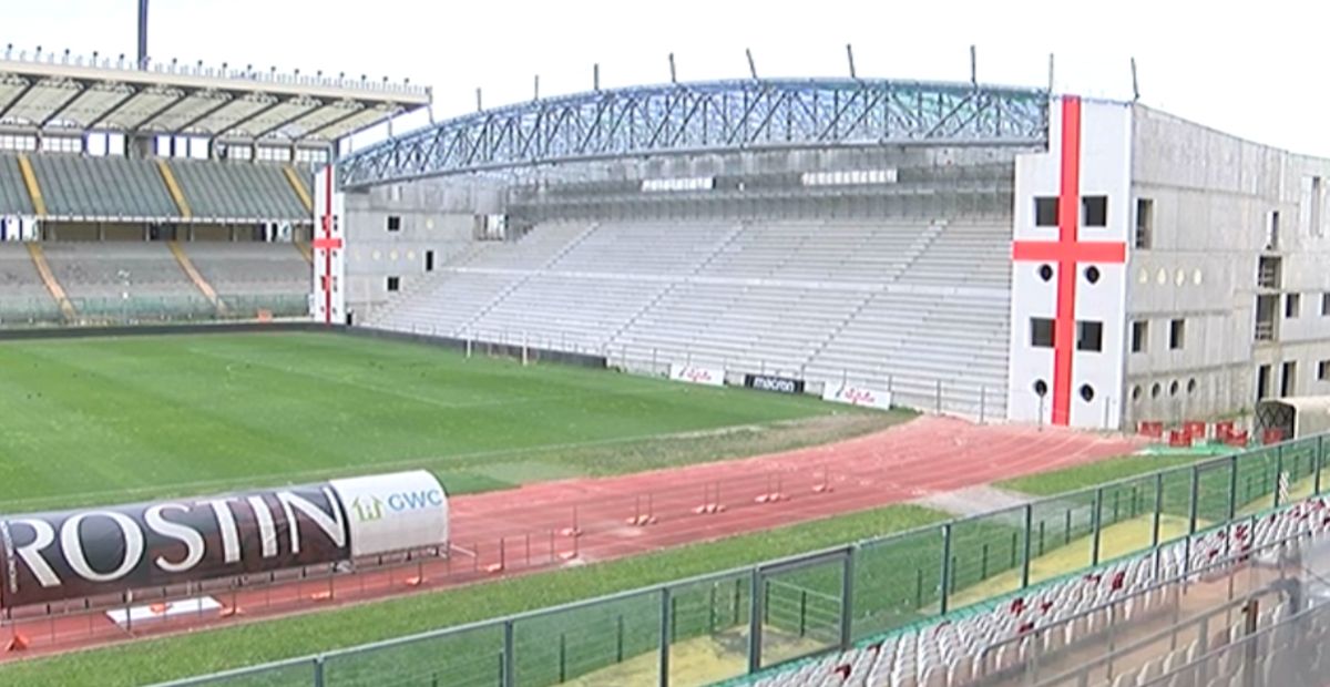 Curva Sud Stadio Euganeo lavori