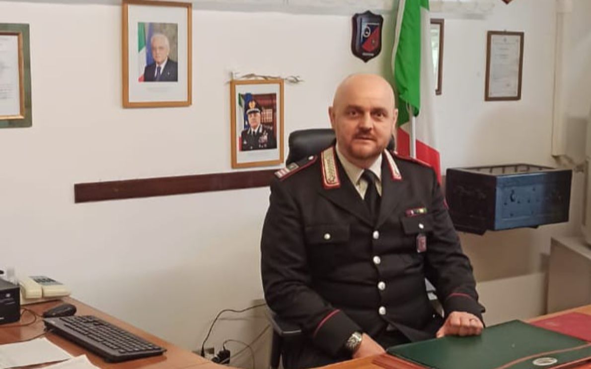 Marco Cestaro Comandante Carabinieri Conselve