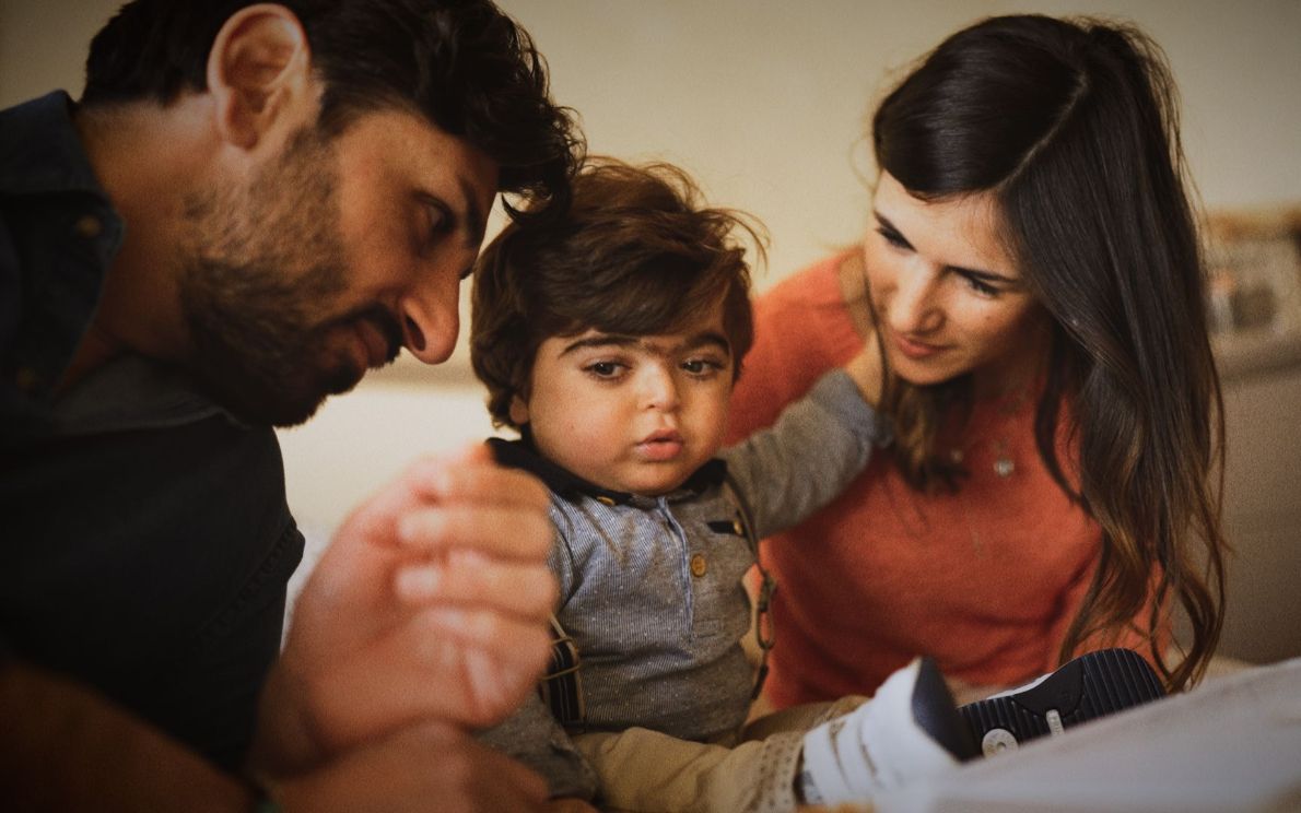 Mario e la sua famiglia