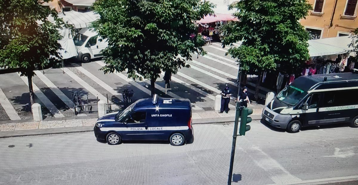 Polizia locale a Veronetta