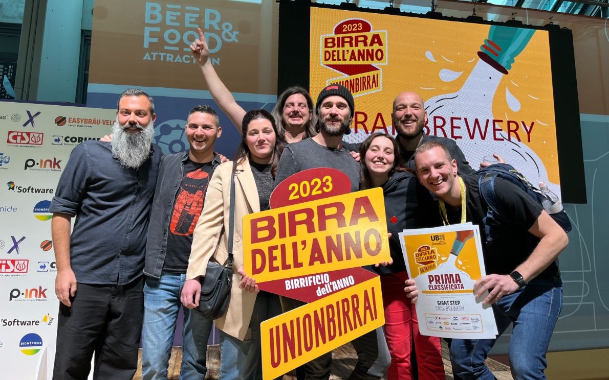 Premiazione birrificio dell&#8217;anno Crak Brewery